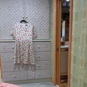 Floral Short Sleeve Dress